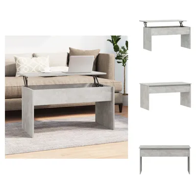 Produktbild von vidaXL Couchtisch Betongrau 102x50,5x52,5 cm Holzwerkstoff -  Couchtische