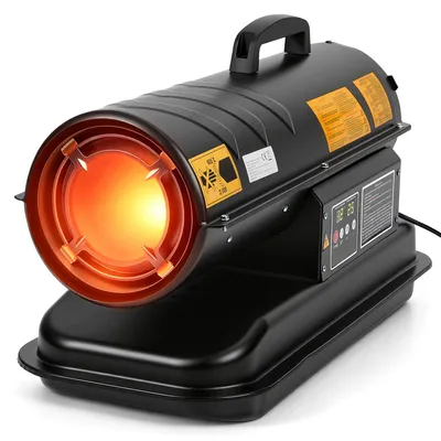 Produktbild von Peviasot Heizkanone Dieselheizgebläse Dieselheizer 20kW Diesel Heißluftgenerator 220V 22L Tank, Digital Bauheizer Ölheizgebläse für Baustellen und Gewerbe