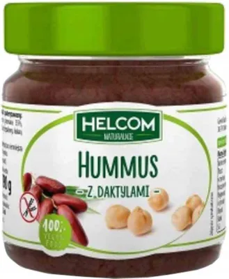 Produktbild von Helcom Hummus mit Datteln ohne Zucker 200g