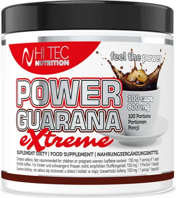 Produktbild von HI TEC Nutrition Power Guarana Extreme - kapseln