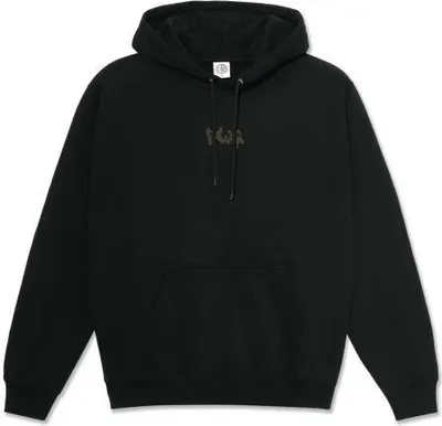 Zdjęcie produktu dla Bluza polarowa Dave Hoodie z nadrukiem Drip Logo – czarna – rozmiar XL