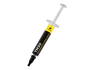 Produktbild von Corsair TM30, Wärmeleitpaste, Metall Oxid, Schwarz, Gelb, 3 g