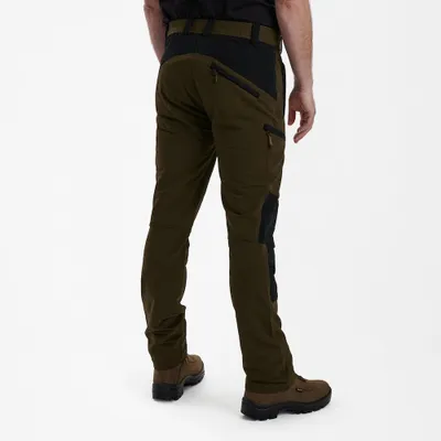 Produktbild von Deerhunter Strike Full Stretch Hose, Outdoorhose in verschiedenen Farben, Farbe:Fallen Leaf/Black, Größe:48