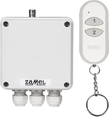 Produktbild von Zamel Wireless Steuerungsset 2-Kanal Fernsteuerung + 2-Kanal Funknetzschalter RWS-311D/Z