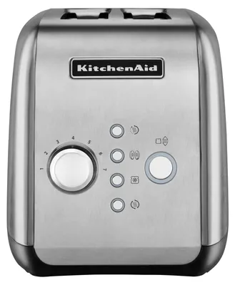 Productafbeelding van KitchenAid 5KMT221ESX, 2 schijven, roestvrij staal, metaal, knoppen, draaiknoppen, 1100 W, 220-240 V