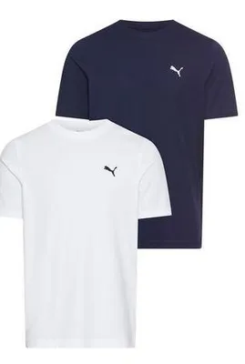 Produktbild von Puma Herren T-Shirt, im Doppelpack white/navy, Gr. 3XL