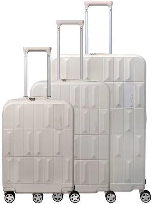 Produktbild von travelite Panello 4W Trolley-Set L / M / S Ivory creme 76cm
