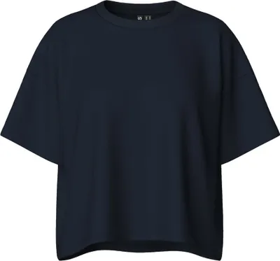 Image de Pieces Chilli Summer Loose t-shirt à manches courtes bleu S femme bleu S