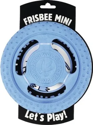 Produktbild von Hundespielzeug Kiwi Play Frisbee Mini blau 16 x 2 cm