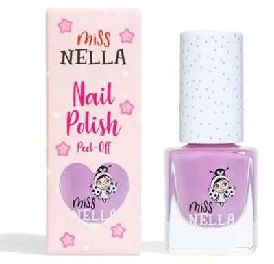 Zdjęcie produktu dla Lakier do paznokci dla dzieci nietoksyczny peel off liliowy na bazie wody