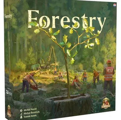 Produktbild von Brettspiel „Forstwirtschaft“ – Nachhaltige Strategie
