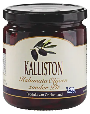Produktbild von Kalliston Kalamata Oliven ohne Stein, 220 g – aus Griechenland