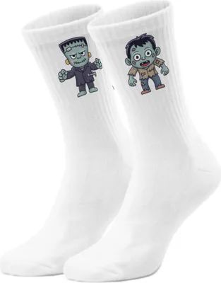 Produktbild von epicsocks Gruselgang Grünhäute Socken in 42-46 im Paar