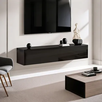 Produktbild von TV Schrank, Hängend TV Schrank Lowboard Fernsehschrank Esszimmer 160x30,5x34cm