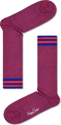 Obrázek produktu pro HAPPY SOCKS IM SOLID THIN CREW SOC Rot