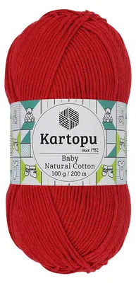 100g Kartopu Baby Natural Cotton rot