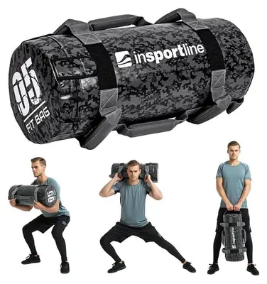 Immagine prodotto di Sacco da allenamento Insportline con maniglie Fitbag Camu 5 kg