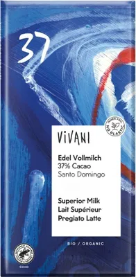 Produktbild von Edel Vollmilch - 37% Cacao 100g 2er Pack