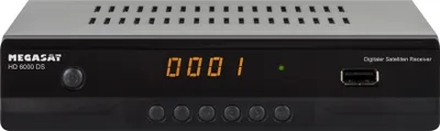 Obrázek produktu pro Megasat HD 6000 DS - Kabel - Full HD - DVB-S2 - 1920 x 1080 Pixel - 1080p - 16:9