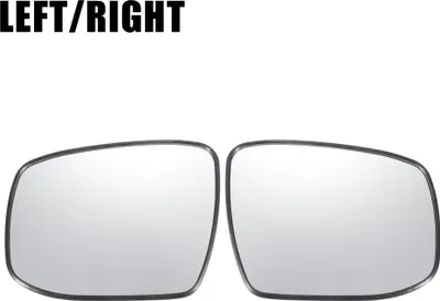 Image de Paire De Verres De Rétroviseur Latéral De Remplacement Avec Plaque De Support, Non Chauffants, En Verre Blanc Pour Honda Jazz Fit 2020-2021
