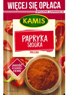 Obrázok produktu pre Słodka papryka mielona Kamis przyprawa 50 g