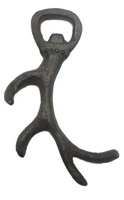 Produktbild von B&S Flaschenöffner Dekoartikel Geweih Gusseisen 15 cm