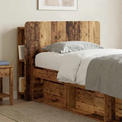 Immagine prodotto di vidaXL Testiera con contenitore in legno riciclato e pannelli di legno