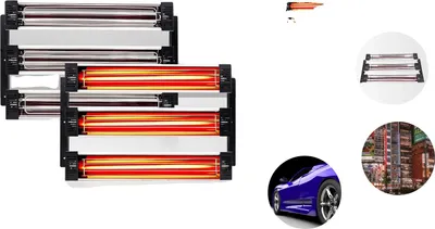 Obrázek produktu pro Infračervená barva lampy, efektivní sušení, kompatibilita s více napětími, KF-6000W