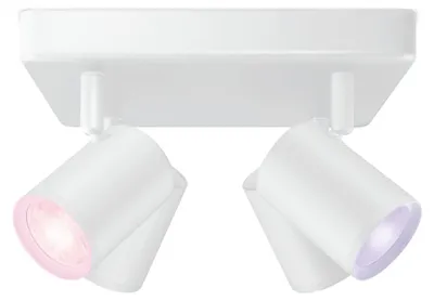 Produktbild von WIZ LED 4er Wand- und Deckenspot Deckenleuchte Wandleuchte weiß 4x 5W