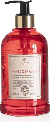 Zdjęcie produktu dla Logevy - Mydło w płynie - Granat - 500 ml - Delikatny i pachnący środek czyszczący