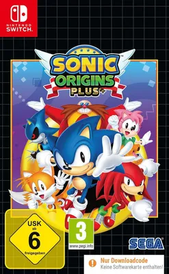 Produktbild von Sonic Origins Plus - Code in a Box - Nintendo Switch
