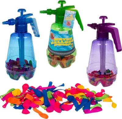 Produktbild von Wasserballonpumpe mit 100 Wasserbomben