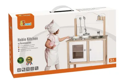 Produktbild von Viga - Holzküche weiß