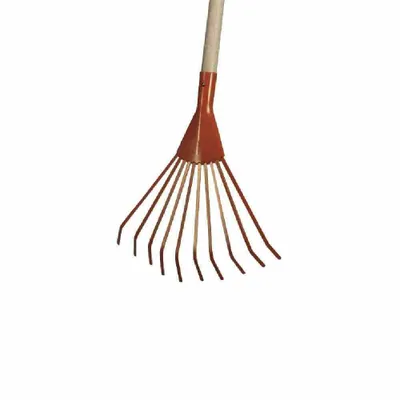 Produktbild von Kinderlaubbesen breit 10 Zinken, 25cm