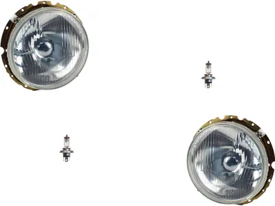 Produktbild von Scheinwerfer passend für VW Golf I 17 08/78-02/84 m. H4 Set Links Rechts 171941753A 321941753B Johns