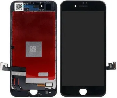 Produktbild von LCD Display Touchscreen Bildschirm Rahmen Schwarz für iPhone 8