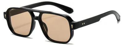 Produktbild von Retro Quadratische Sonnenbrille mit UV400 Schutz
