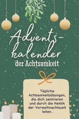 Produktbild von Adventskalender der Achtsamkeit