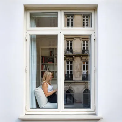 Produktbild von DIMEXACT - Spiegelfilm ohne Tain -Klebstoff für Anti -Look und Anti -Hitze für Fenster weniger als 1,2 m², dunkle Nachtblau, Lichtübertragung von 20%, 1,52 m x H: 10 m, in Roll -152 cm x 10 m - en Rouleau