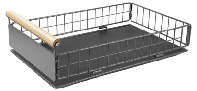 Immagine prodotto di Organizzatore per armadi, dimensioni regolabili, struttura in acciaio resistente, colore grigio