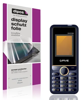 Immagine prodotto di 4x Pellicola Protettiva per GFive Dhoom Protezione Schermo Claro Display dipos