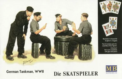 Produktbild von Master Box Ltd. Skatspieler  2335025