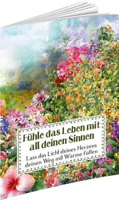 Immagine prodotto di Fühle das Leben mit all deinen Sinnen