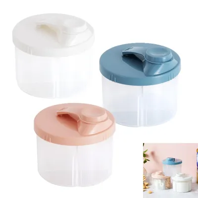 Produktbild von Milchpulver Portionierer,3 Stück Tragbarer Milchpulver Aufbewahrungsbox,Tragbarer Milchpulver Behälter,Baby Milchpulver Container,Milch Pulver Spender