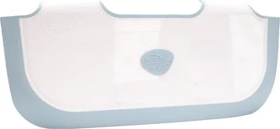 A clear product shot of a baby bath tub insert.