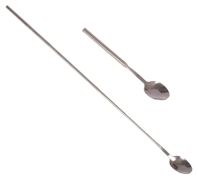 Image de Cuillère télescopique 20-64cm Cuillère à soupe Couverts de camping Outdoor Feu de camp Cuillère de fête