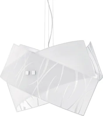 Zdjęcie produktu dla Lampy wiszące Agnese białe 2XE27 max 2X52W IP20 - Nowoczesne lampy sufitowe LED