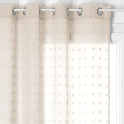 Produktbild von Gardine "Lily" - beige - 140x240 cm - Atmosphera créateur d'intérieur