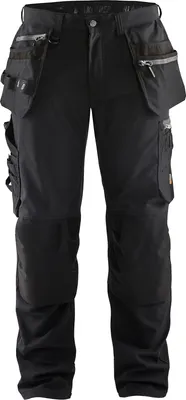 Produktbild von Blakläder® Handwerker Arbeitshose Softshell 1805 2513 in div. Farben, Farbe:schwarz, Größe:156 (114)
