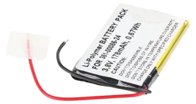 Zdjęcie produktu dla Bateria pasująca do Garmin Instinct Solar GPS, Li-Polymer, 3.8V, 178mAh, 0.67Wh, bez narzędzi